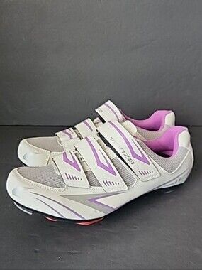 Venzo Bike Bicycle Women's Cycling Riding Size 8 Shoes Compatible with Peloton